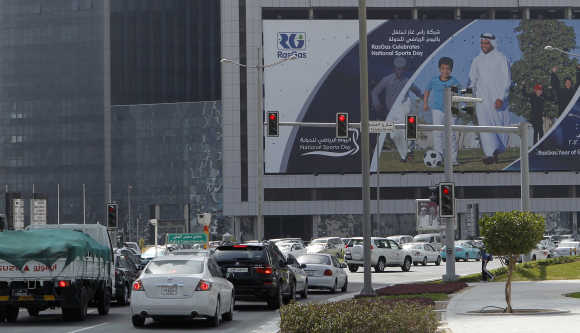 A view of Doha.