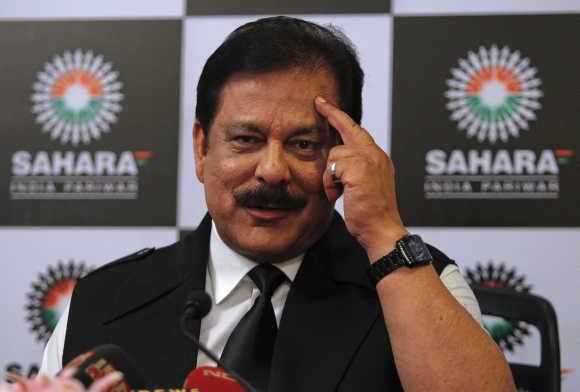 Sahara Group Chairman Subrata Roy.