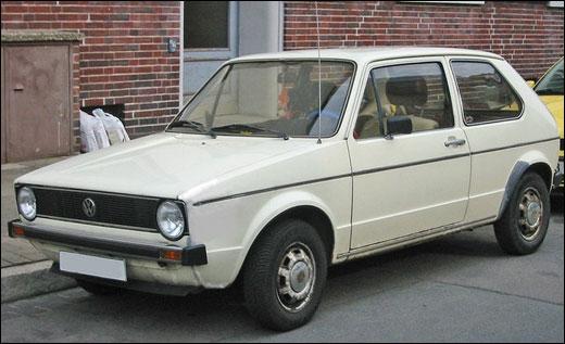 1974 Volkswagen Golf.