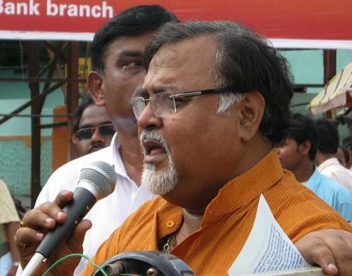 West Bengal Minister for Commerce & Industries Partha Chatterjee.