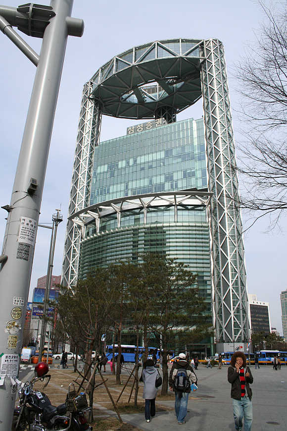 Jongno Tower in Seoul, South Korea.