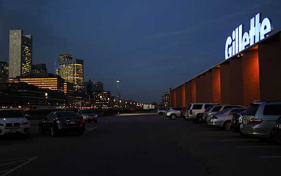 Gillette's factory in Boston, Massachusetts, United States.