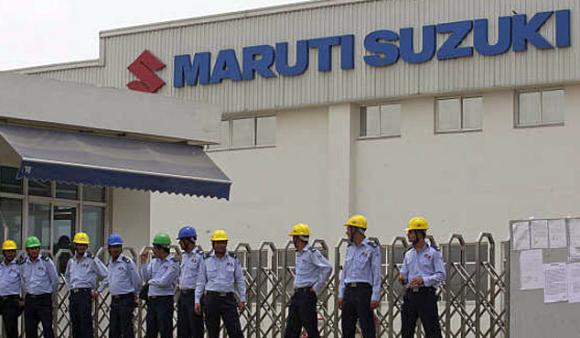 Maruti Suzuki plant at Manesar.