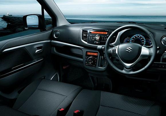 Interiors of WagonR Stingray.