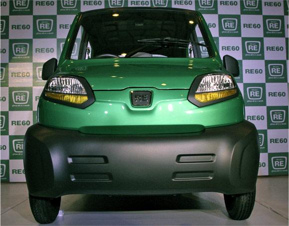 Bajaj's first-ever four-wheeled vehicle RE60.