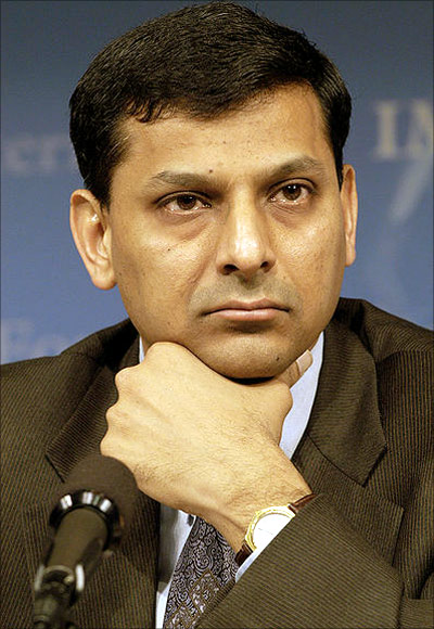  Raghuram G Rajan, Governor, Reserve Bank of India.