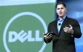 Image: Dell founder and CEO Michael Dell ' Photograph: Robert Galbraith/Reuters