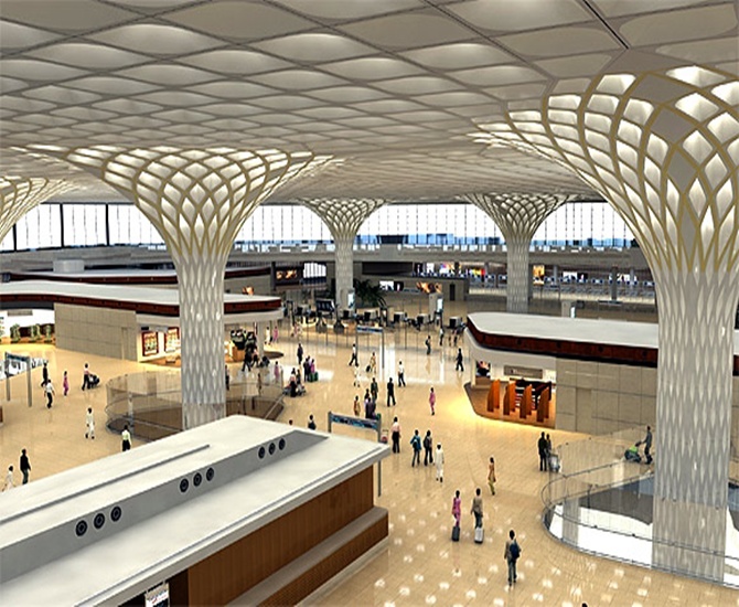 Mumbai International Airport Terminal.