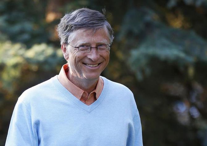 Microsoft co-founder Bill Gates attends the Allen & Co Media Conference.