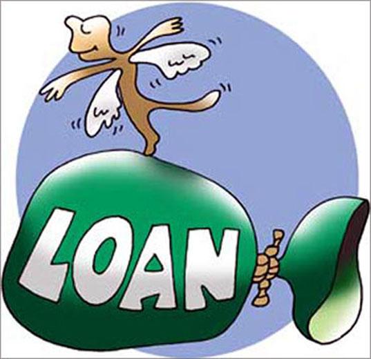 Banks check account history of first time borrrowers.