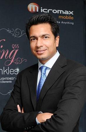 Micromax co-founder Rahul Sharma.