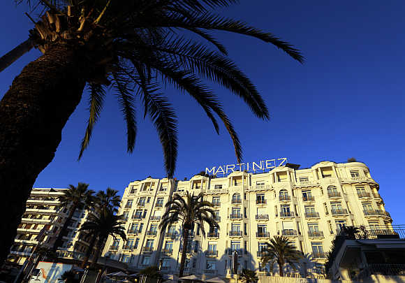 Martinez Hotel in Cannes, France.