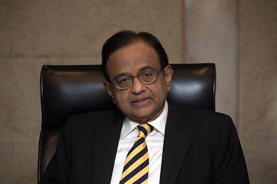 Finance Minister P Chidambaram.