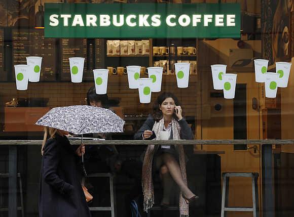 A Starbucks in London.