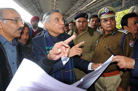 Railway Minister Pawan Kumar Bansal.