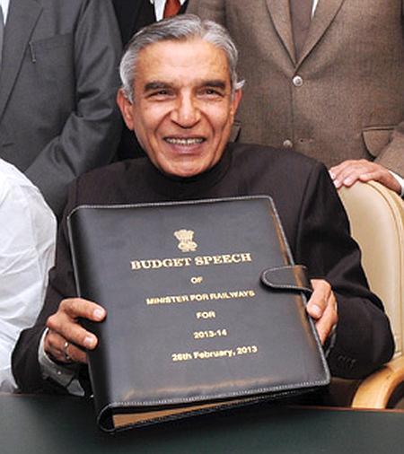 Railway Minister Pawan Kumar Bansal.