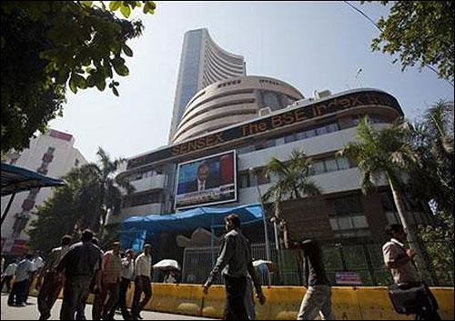 The Bombay Stock Exchange.