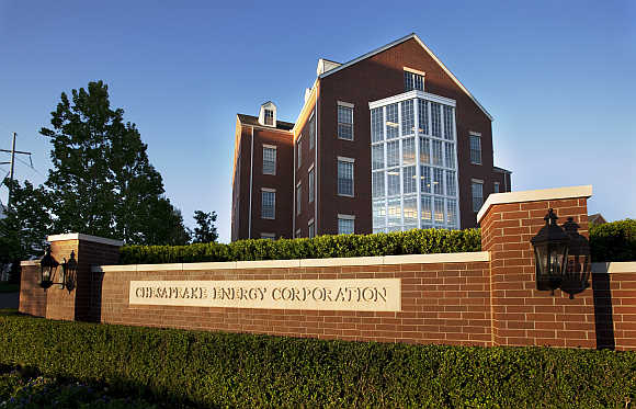 Chesapeake Energy Corporation's 50 acre campus in Oklahoma City, Oklahoma, United States.
