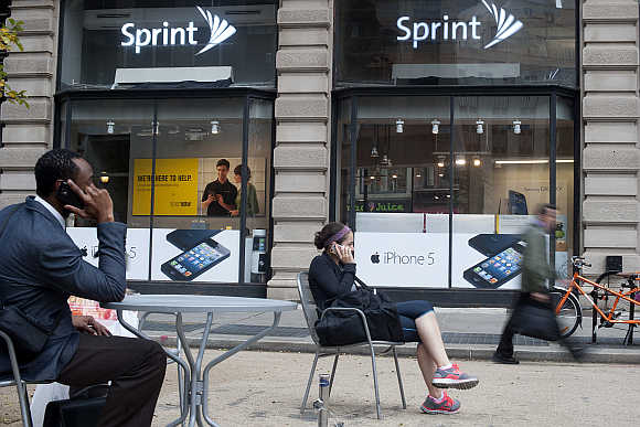 A Sprint store in New York.