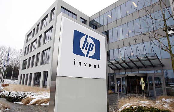 Hewlett-Packard's Belgian headquarters in Diegem, near Brussels.