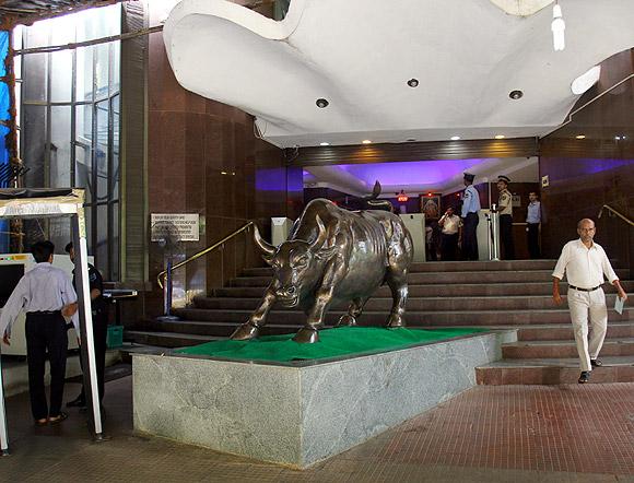 The Bombay Stock Exchange.