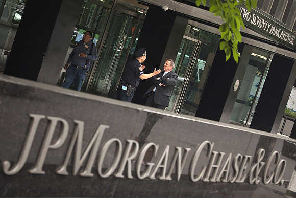 JP Morgan Chase & Company headquarters in New York.
