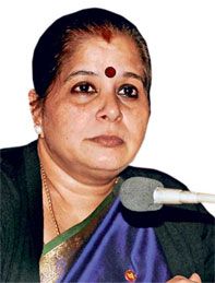 Usha Ananthasubramanian, executive director of Punjab National Bank will be the CEO of the all-women bank. Photograph, Courtesy dailypostindia.com