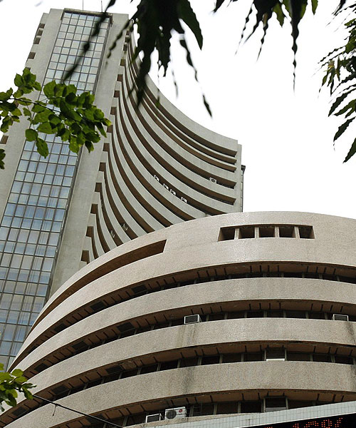 The Bombay Stock Exchange building.