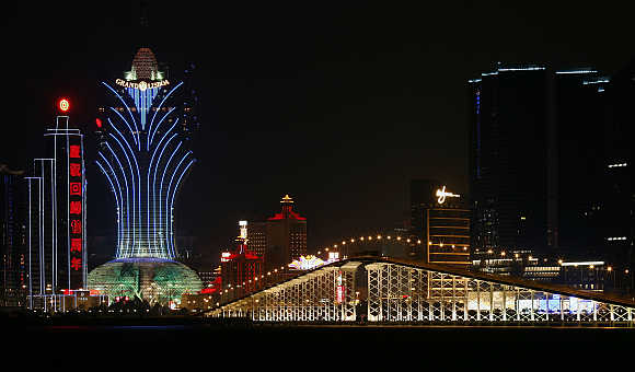 A view of Macau.
