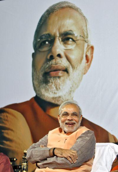 Gujarat Chief Minister Narendra Modi.