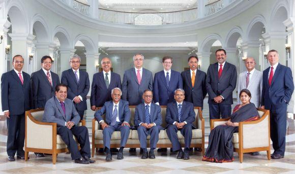 Infosys' earlier board of directors.