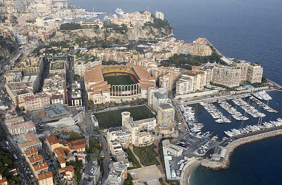 A view of Monaco.
