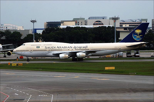 Saudi Arabian Airlines.