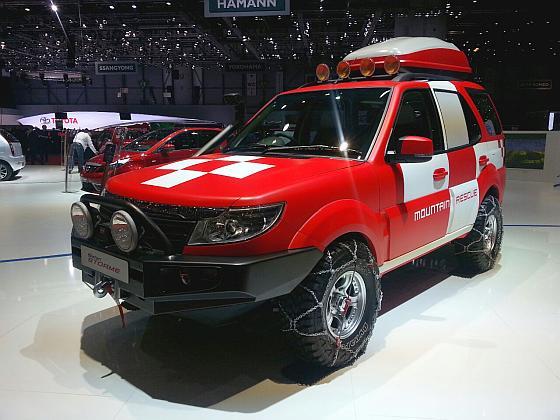 Tata Safari Storme Mountain Rescue.