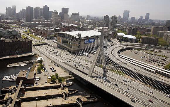 A view of Boston, Massachusetts.