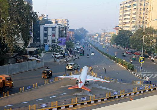 View of Athwa Gate, Surat.
