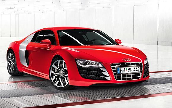 Audi R8 coupe.