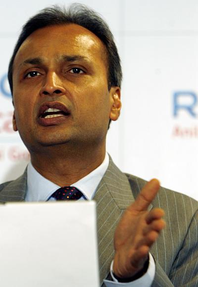 Reliance Communication Chairman Anil Ambani.