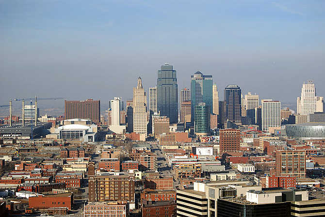 A view of Kansas City, Missouri.