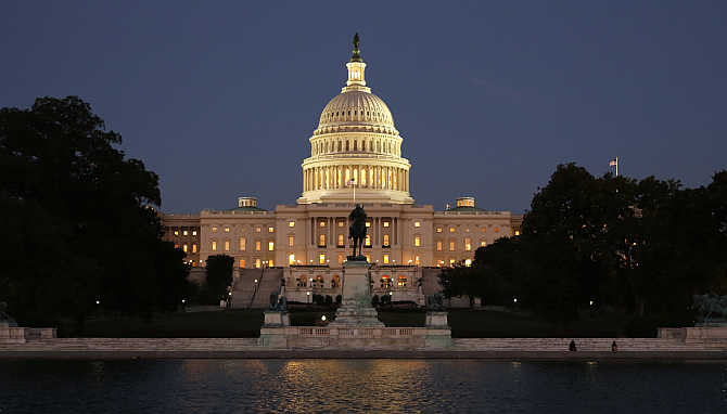 A view of the US Capitol in Washington, DC.