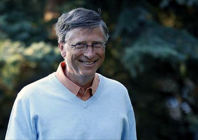Microsoft co-founder Bill Gates attends the Allen & Co Media Conference in Sun Valley.