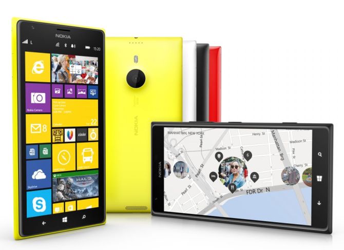 Nokia Lumia 1520.