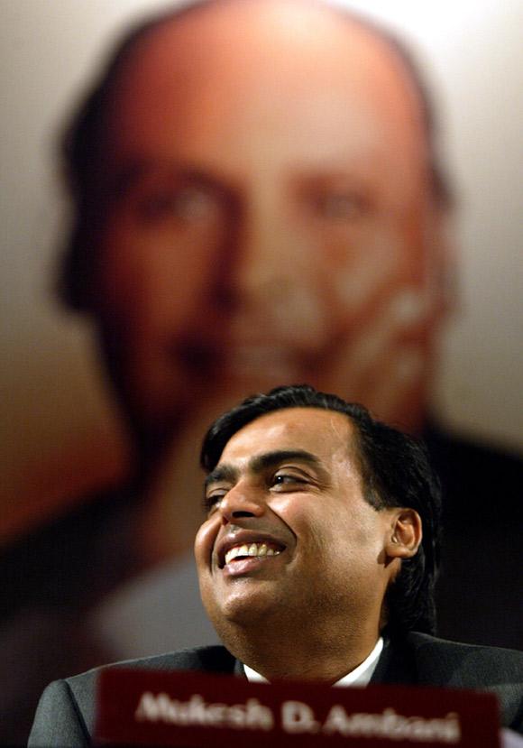 Reliance Chairman Mukesh Ambani.