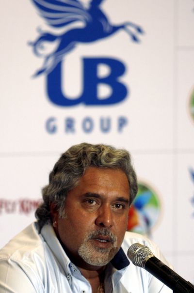 United Breweries Group Chairman Vijay Mallya.