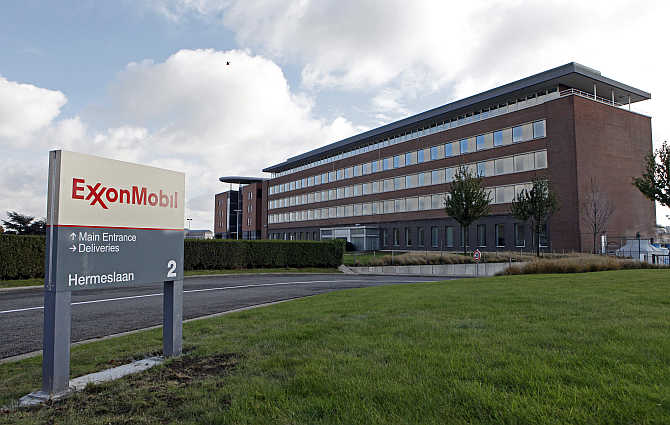 Belgian headquarters of ExxonMobil, in Machelen, northern Brussels.