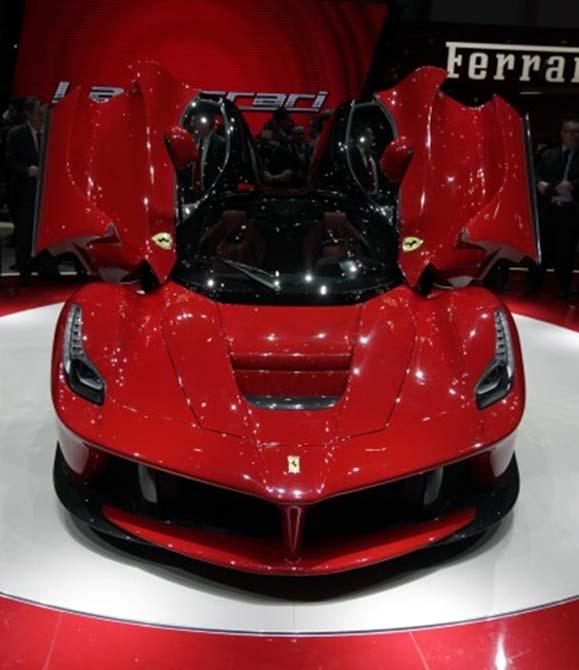 New LaFerrari hybrid car.