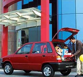 Maruti sales fell by 5.5% in March.