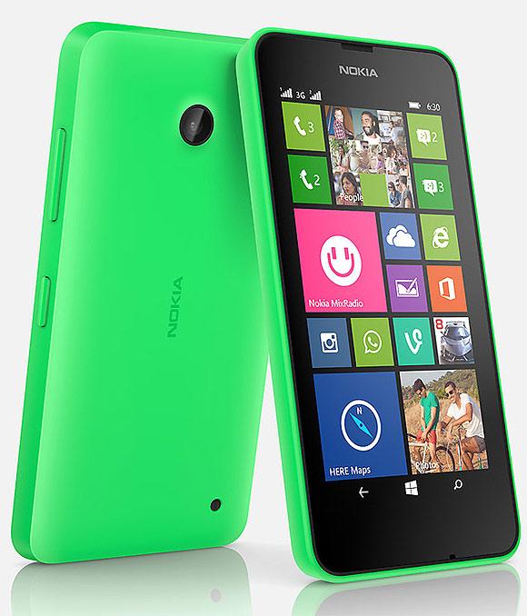 Nokia Lumia 630.