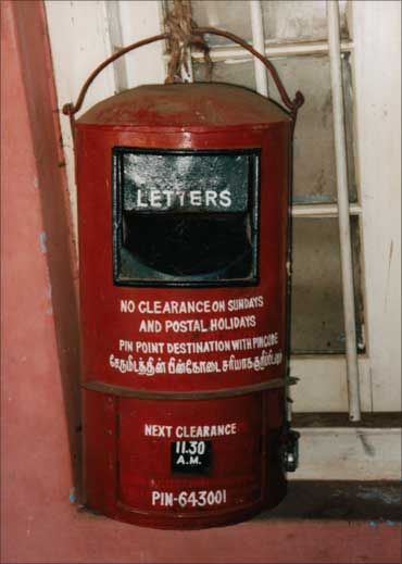 A letter box
