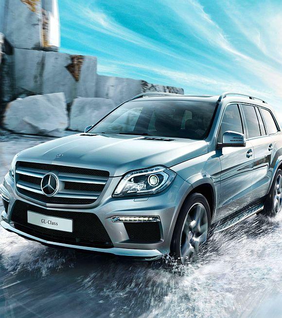 Mercedes GL 63 AMG luxury SUV.